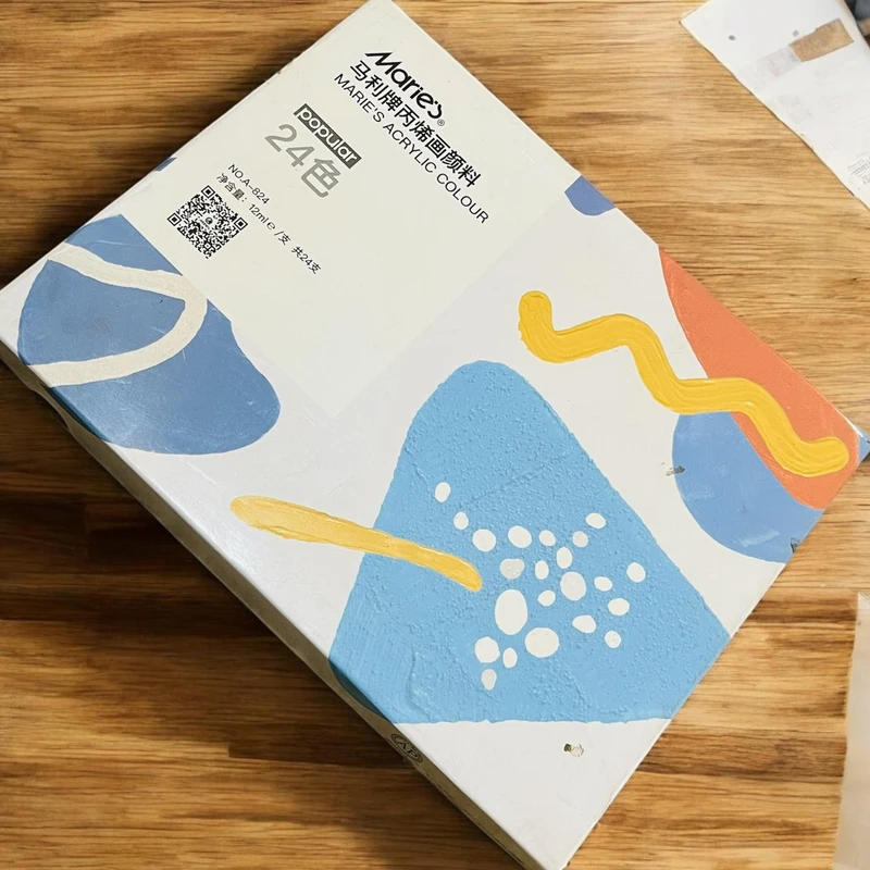 Marie's Acrylic Color 12MLx24 shades Paint set