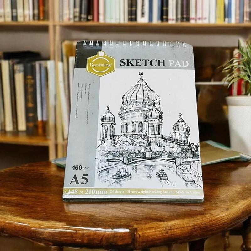 Keep Smiling Sketch Pad A5