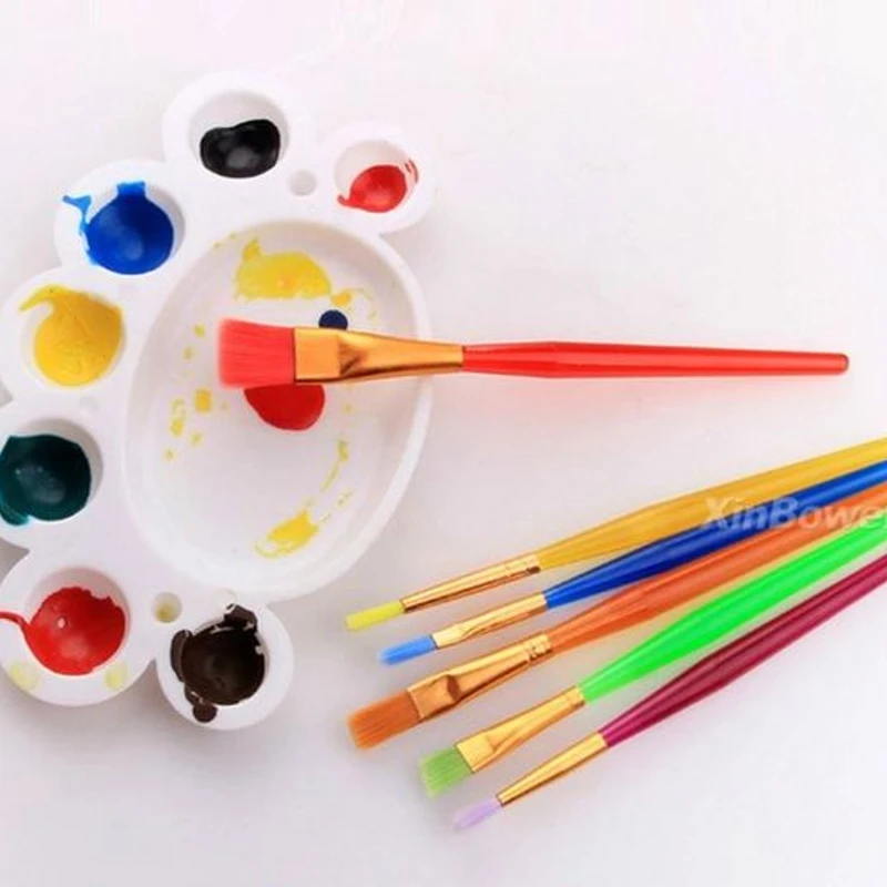 Brush & Color Tray Set for Kids