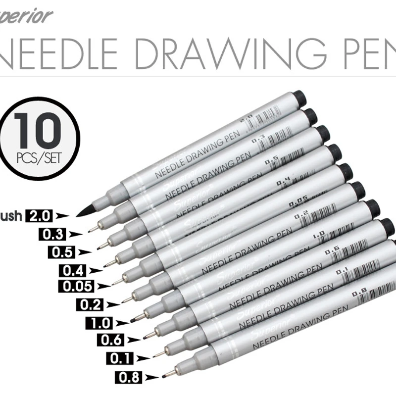 Superior Needle drawing pen
