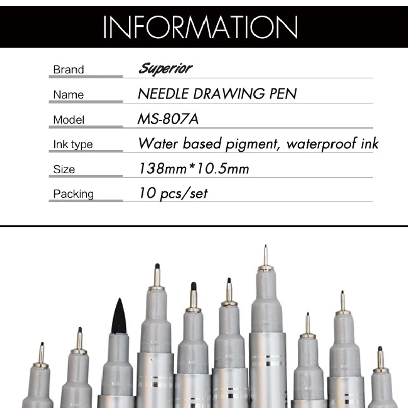 Superior Needle drawing pen - Image 3
