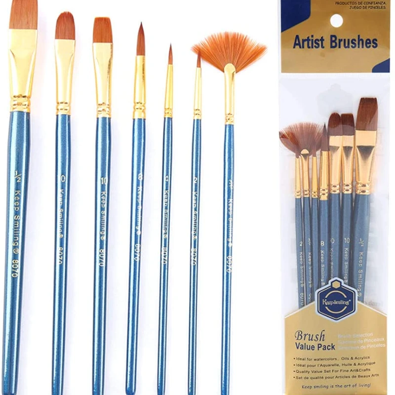 Keep Smiling Artist Brush Set