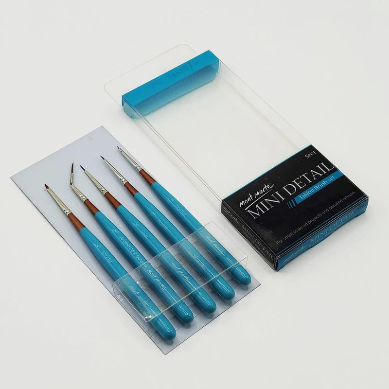 Mont Marte Mini Detail Liner Brush Set