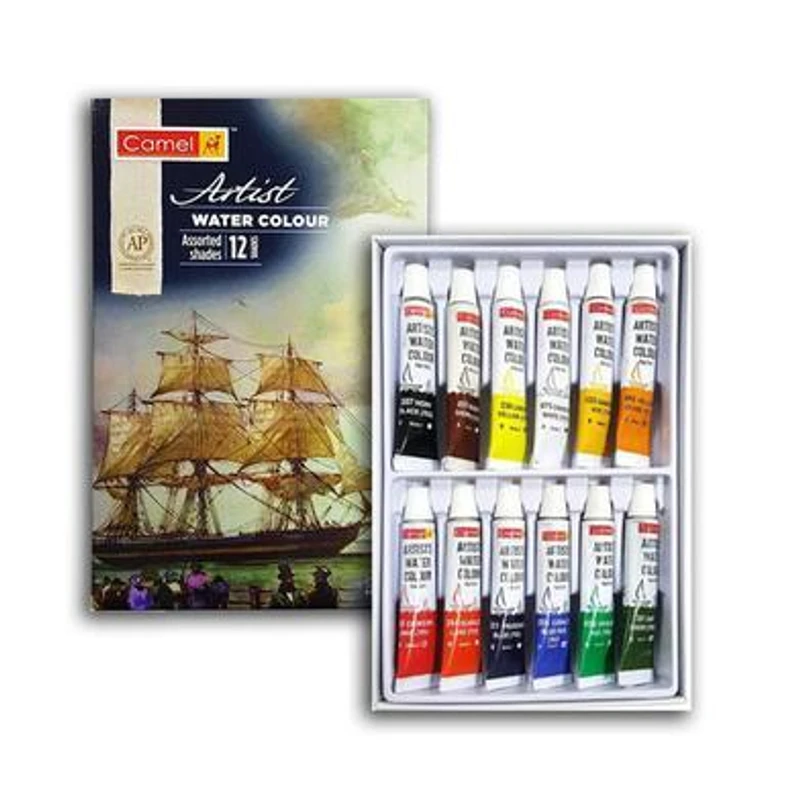Camlin Artist's Watercolor set 5ML 12color Set