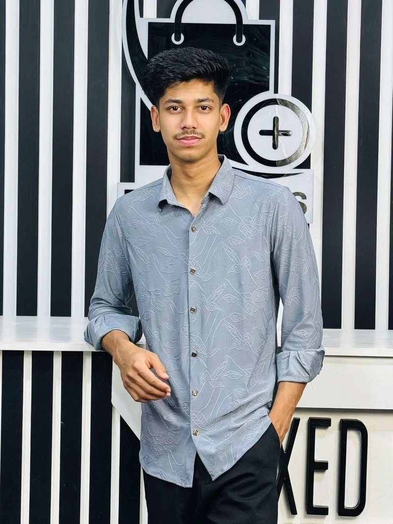 Chinese High Spandex Casual Shirt 28