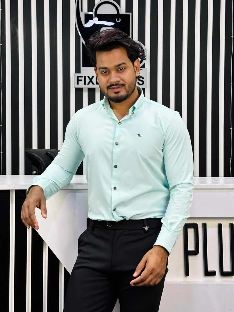 Formal Shirt Pale Sky Blue