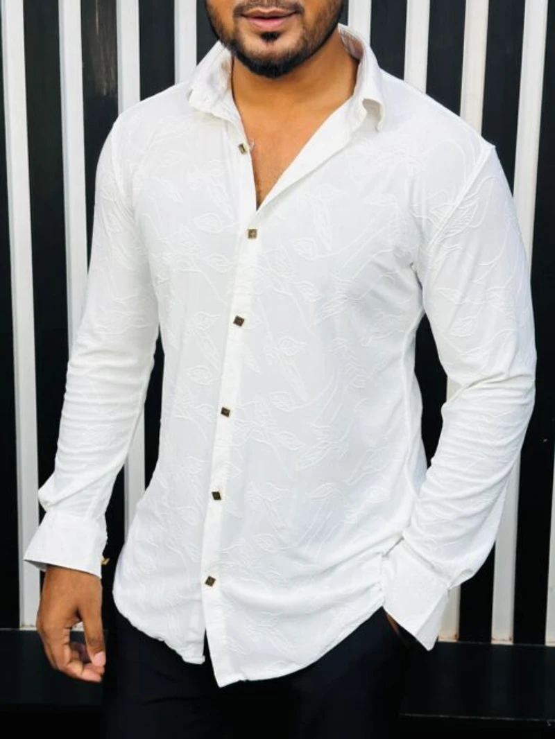 Chinese High Spandex Casual Shirt 22