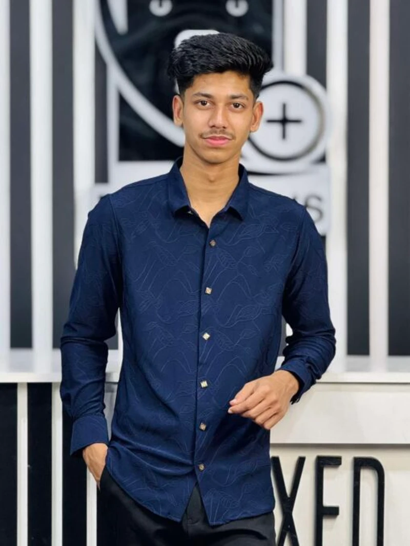 Chinese High Spandex Casual Shirt 26