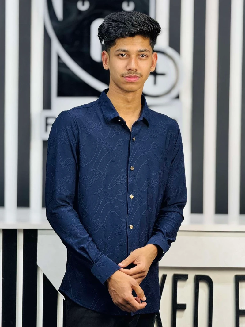 Chinese High Spandex Casual Shirt 26