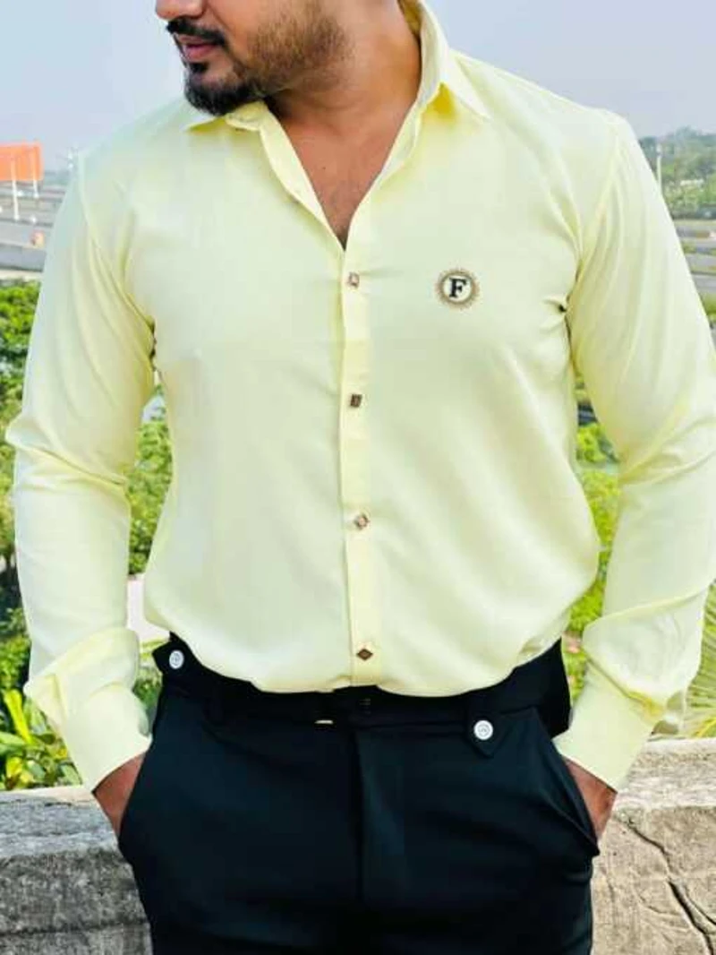 𝗦𝘁𝗼𝗻𝗲 𝗪𝗼𝗿𝗸 𝗙𝘂𝗹𝗹 𝗦𝗹𝗲𝗲𝘃𝗲 𝗦𝗵𝗶𝗿𝘁 (Light Yellow)