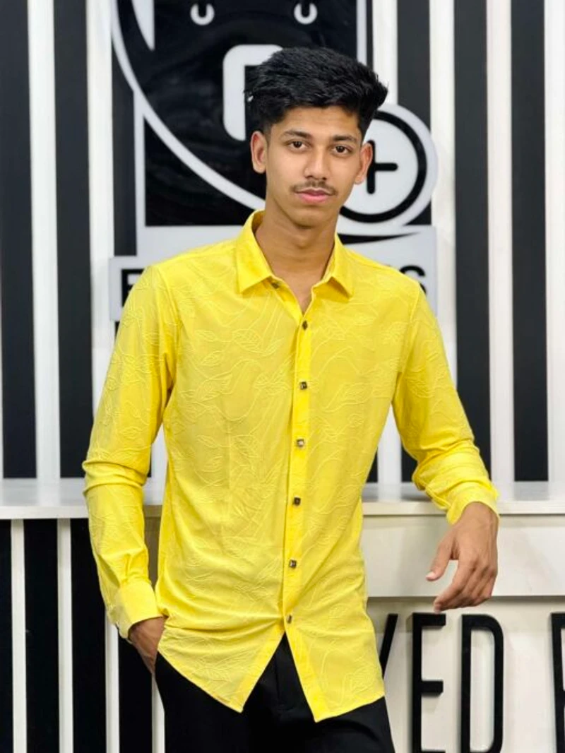 Chinese High Spandex Casual Shirt 23