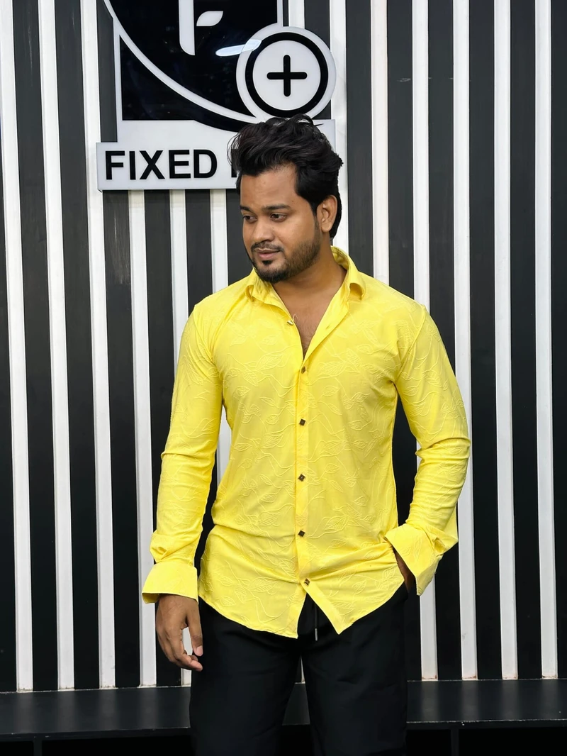 Chinese High Spandex Casual Shirt 23