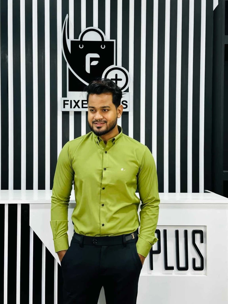 Formal Shirt Round Button