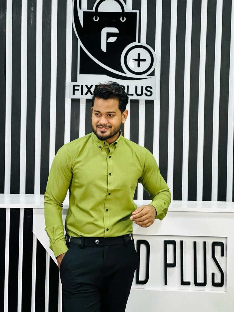 Formal Shirt Round Button