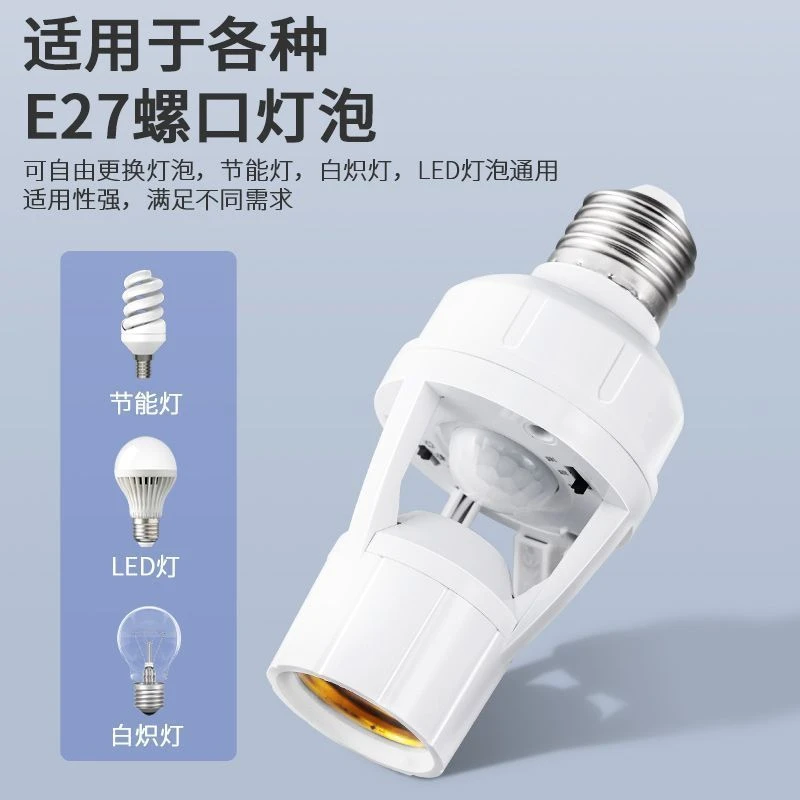 Motion Sensor Bulb Holder