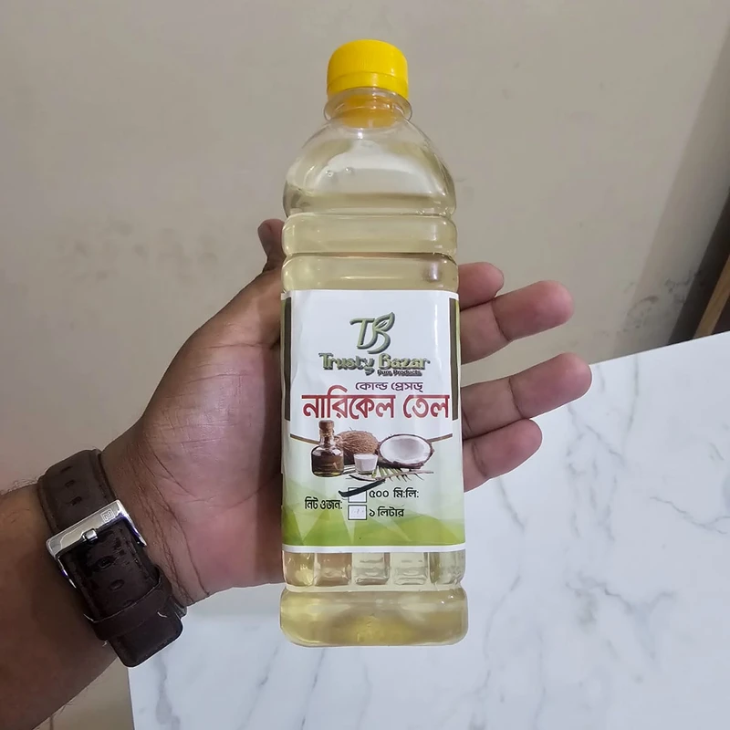 Organic-Extra-Virgin-Coconut-Oil / অর্গানিক-এক্সট্রা-ভার্জিন-কোকোনাট-অয়েল - Thumbnail 4
