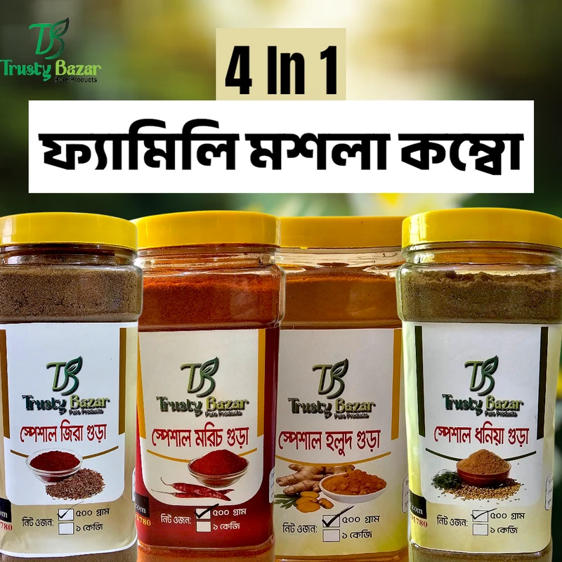 মসলা কম্বো – (ফ্যামিলি প্যাক)