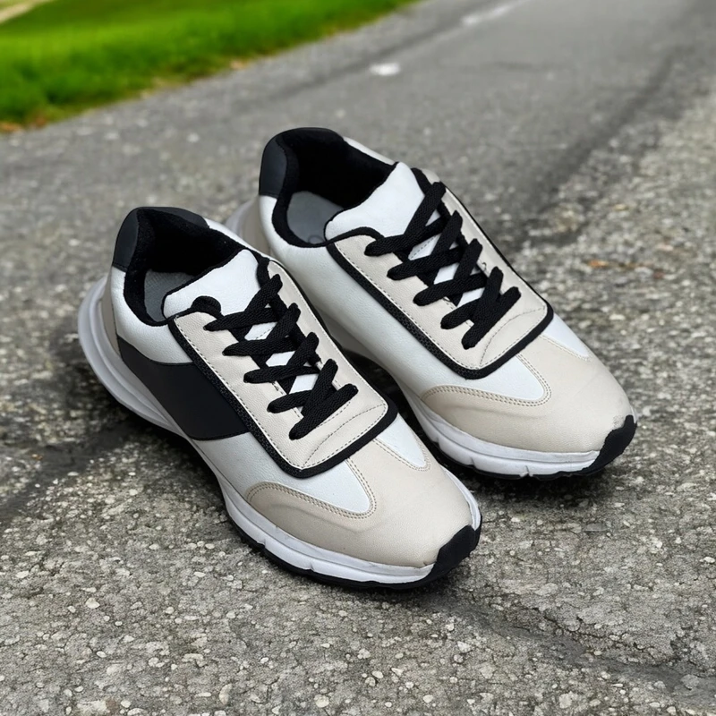 Uneakers Men's Sneakers Black Step Cream