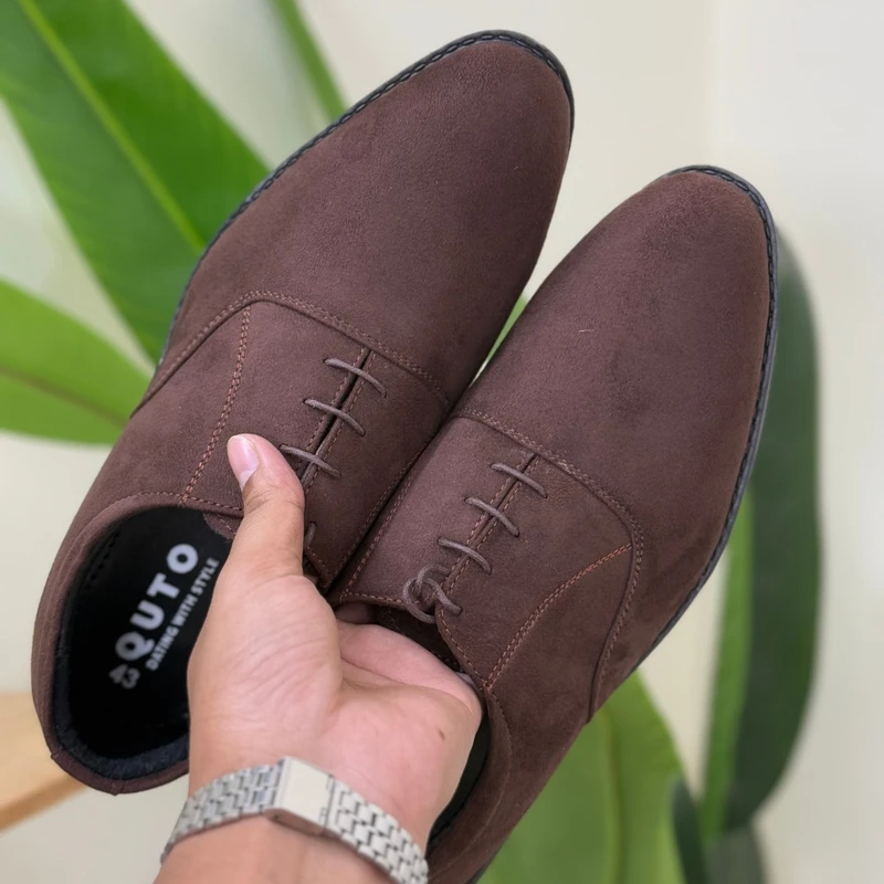 Original Suede Leather Derby Shoes