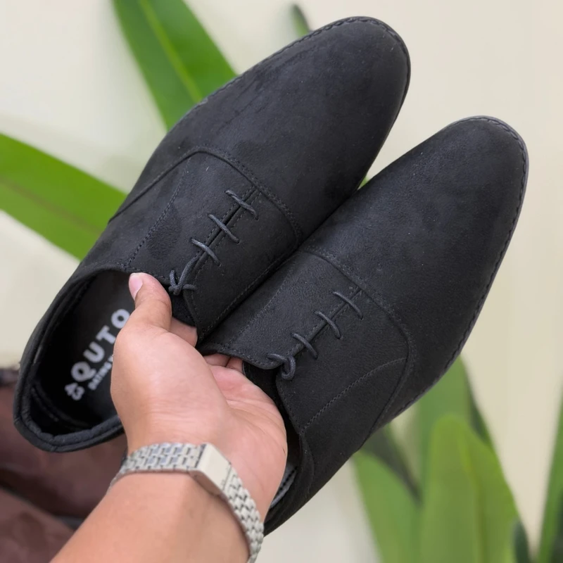 Original Suede Leather Derby Shoes