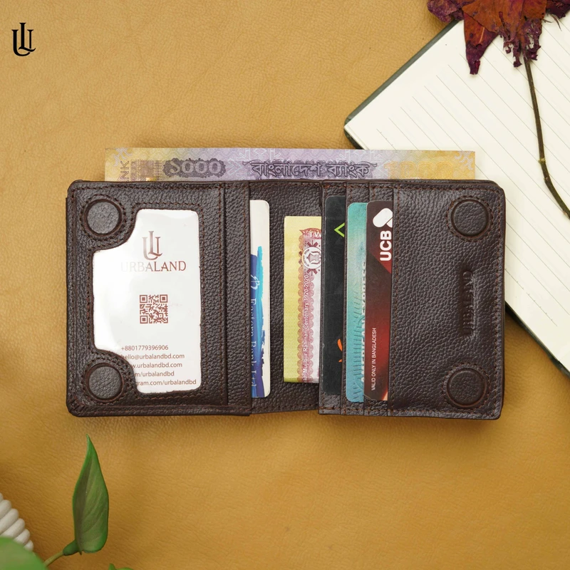Matt Mini Wallet – Chocolate
