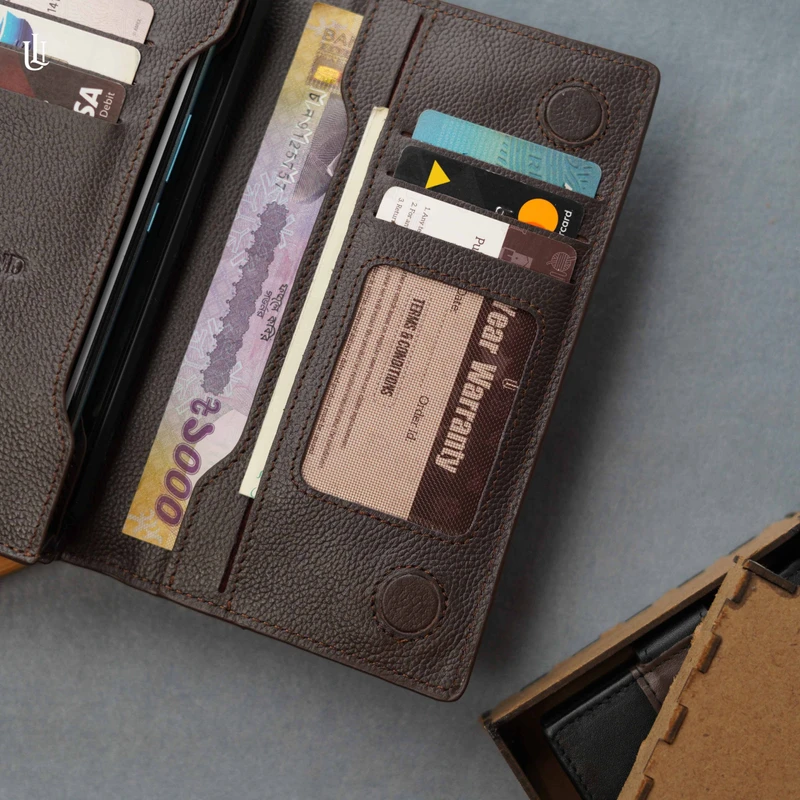 Jason Long Wallet – Chocolate - Image 5