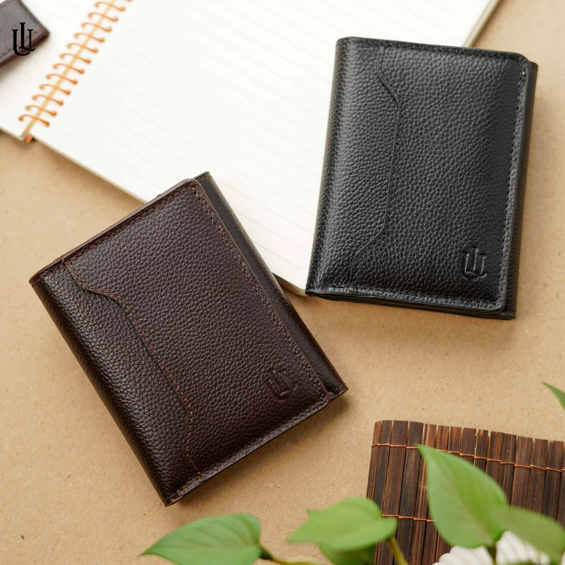 Tedd Magnet Trifold Wallet – Chocolate - Image 5