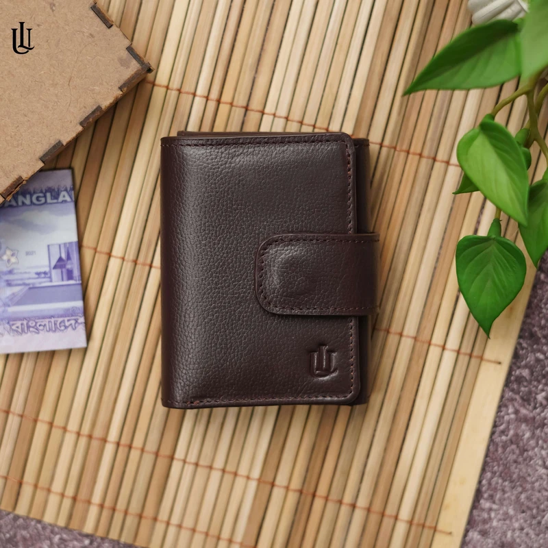 Edd Trifold Wallet – Chocolate