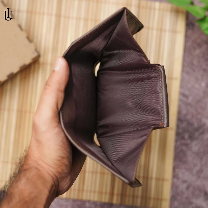 Edd Trifold Wallet – Chocolate - Image 3