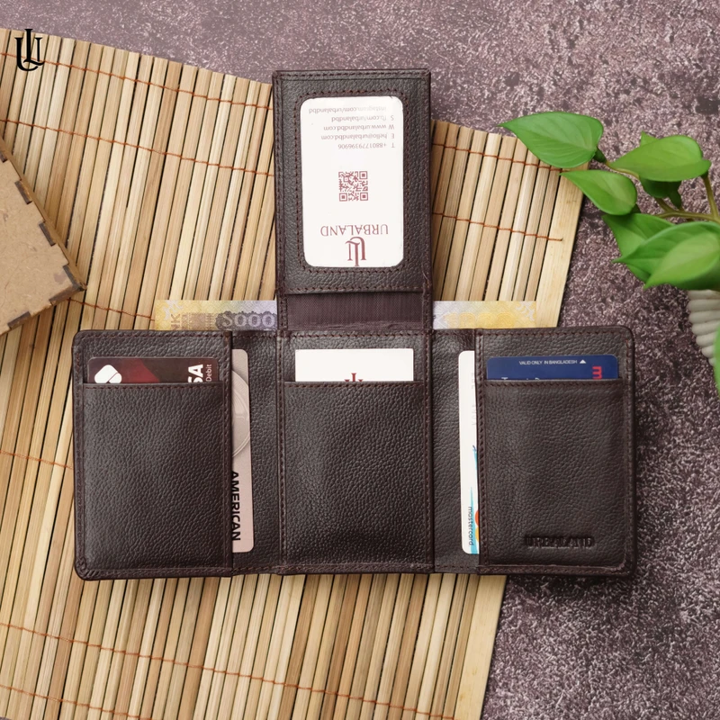 Edd Trifold Wallet – Chocolate - Image 6