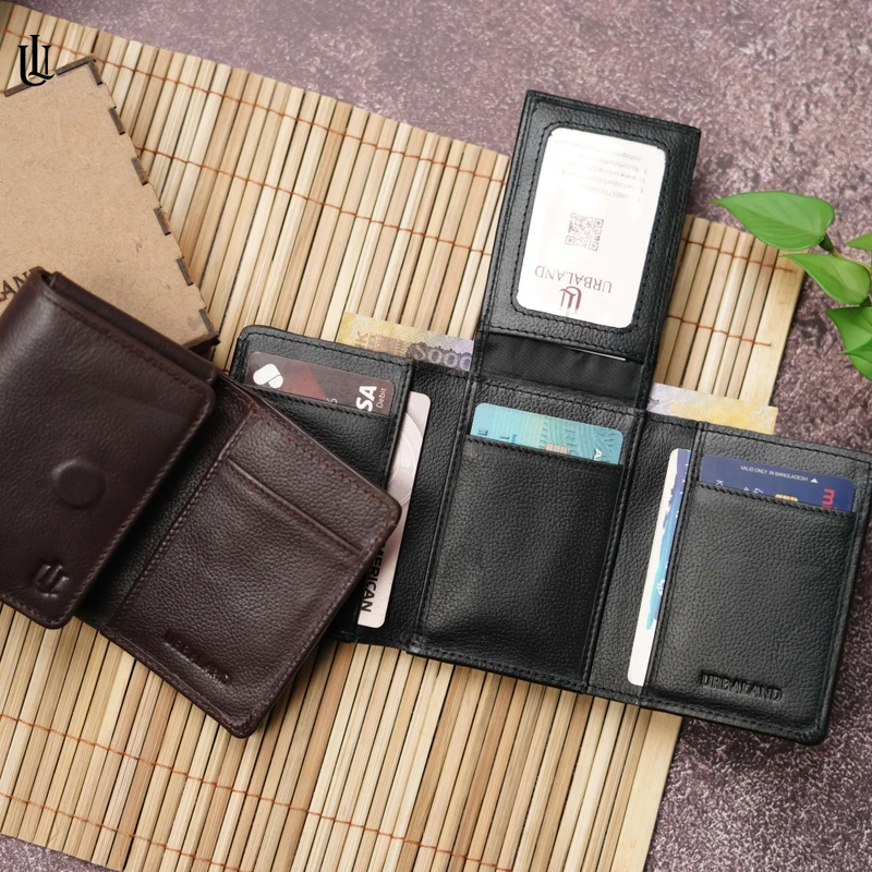 Edd Trifold Wallet – Black - Image 5