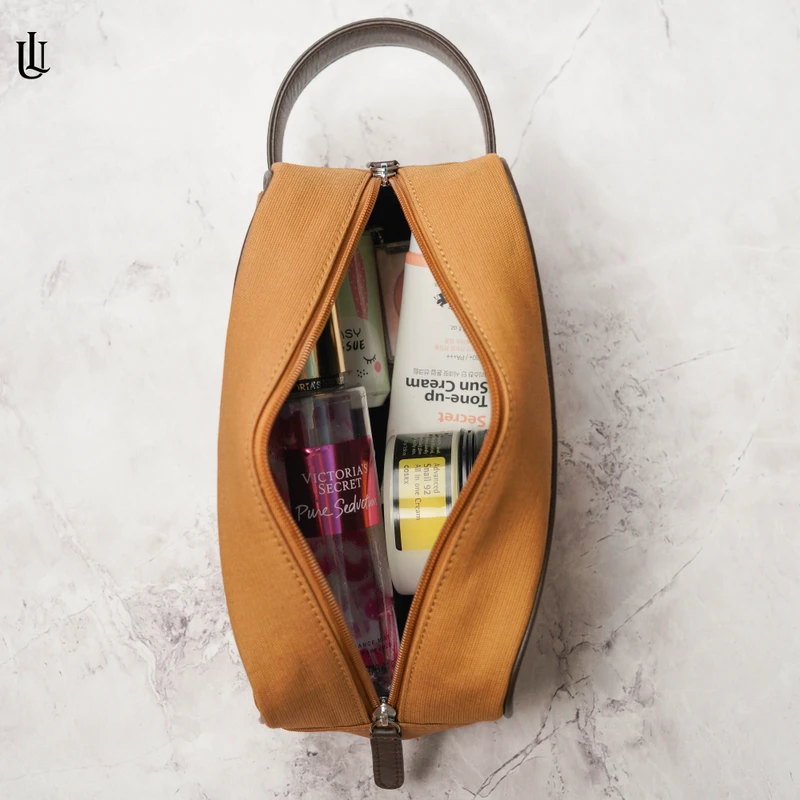 Toby Pouch Bag – Mustard Brown - Image 7