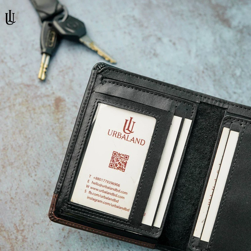 Tucker Hybrid Wallet (License Card Holder + Moneybag) – Black - Image 3