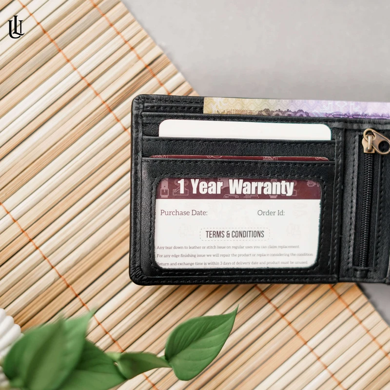 Reed Bifold Classic Wallet Black - Image 3