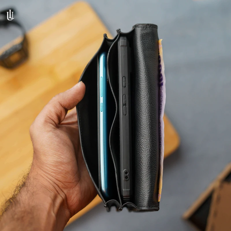 Wane Long Wallet – Black - Image 5