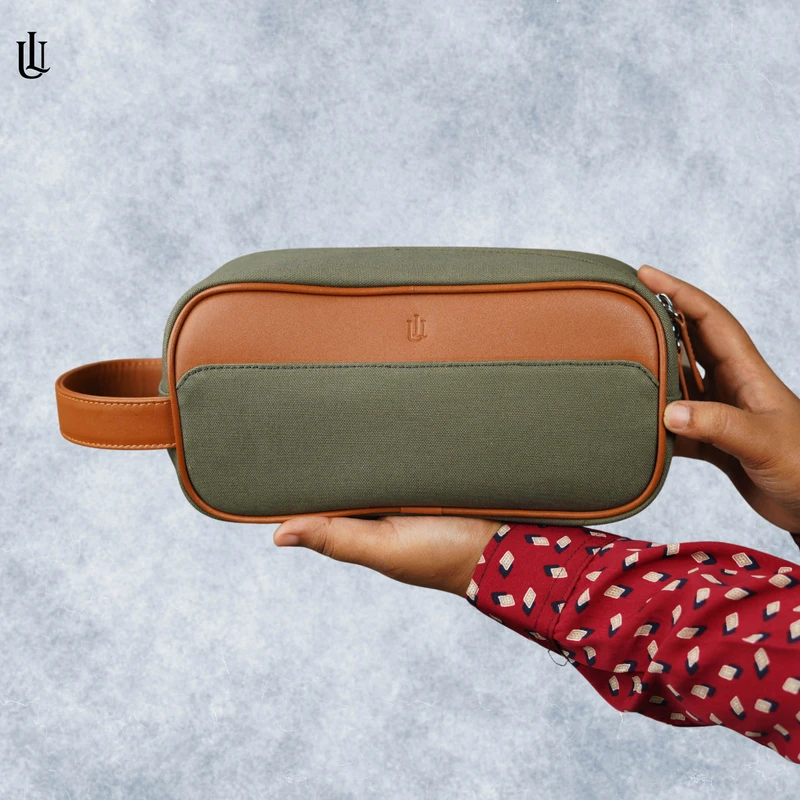 Toby Pouch Bag – Olive Green