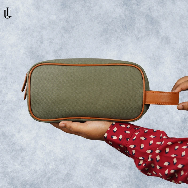 Toby Pouch Bag – Olive Green