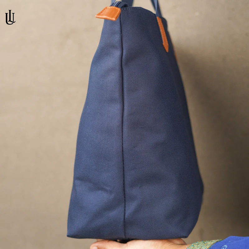 Luna Tote Bag – Navy Blue