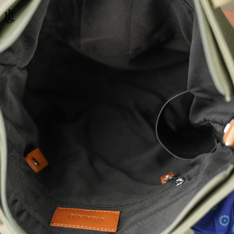 Luna Tote Bag – Olive Green - Image 3