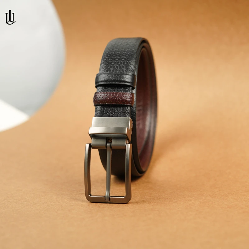 Axel Cube Pattern Belt – Dual Tone Moving Brockless