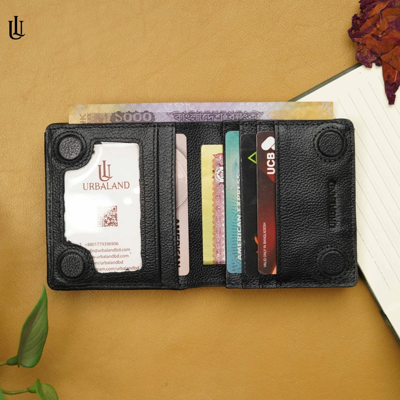 Matt Mini Wallet – Black