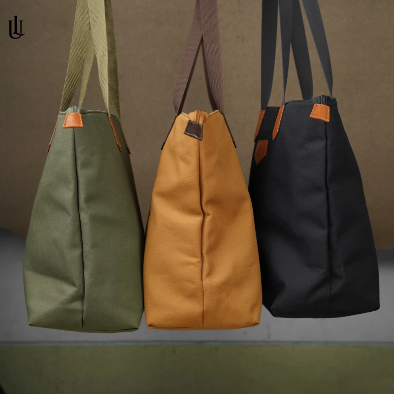 Luna Tote Bag – Mustard Brown - Image 5