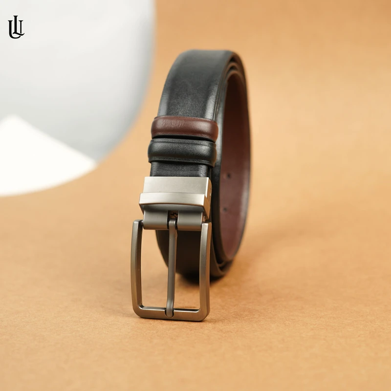 Axel Plain Belt – Dual Tone Moving Brockless - Image 1