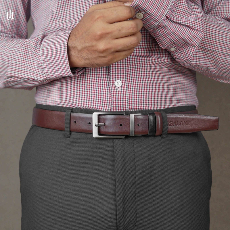 Axel Plain Belt – Dual Tone Moving Brockless - Image 6