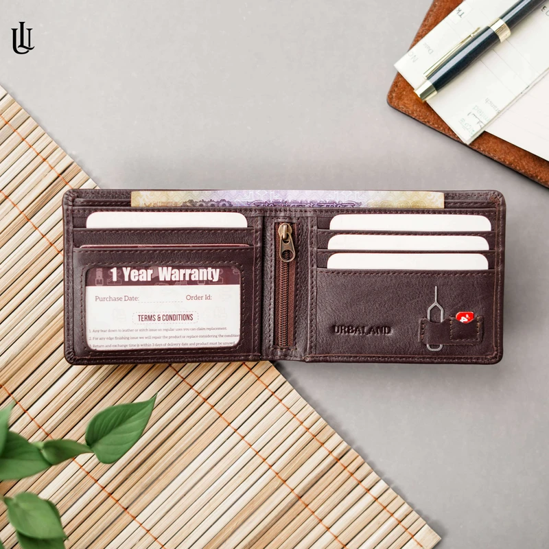 Reed Bifold Classic Wallet Chocolate