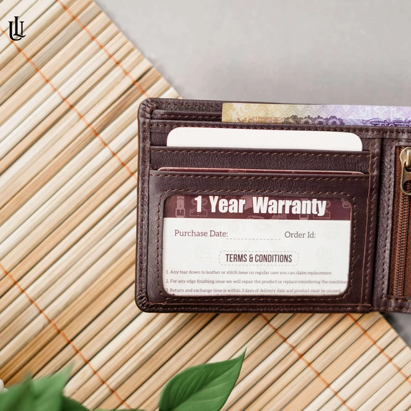 Reed Bifold Classic Wallet Chocolate - Image 4