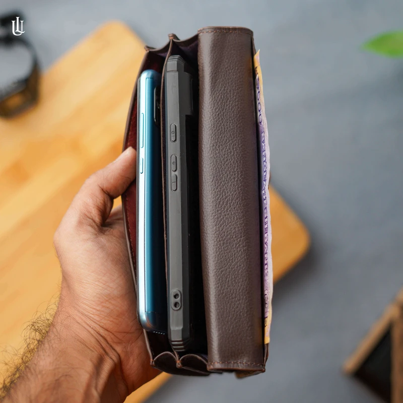 Wane Long Wallet – Chocolate