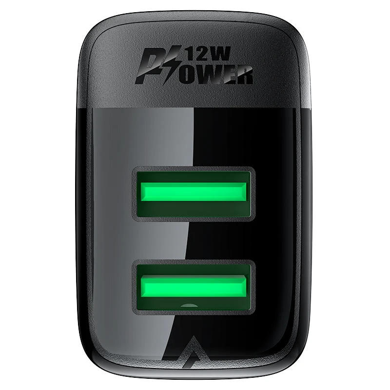 A86 12W (USB-A+USB-A) dual port charger (EU) - Thumbnail 5