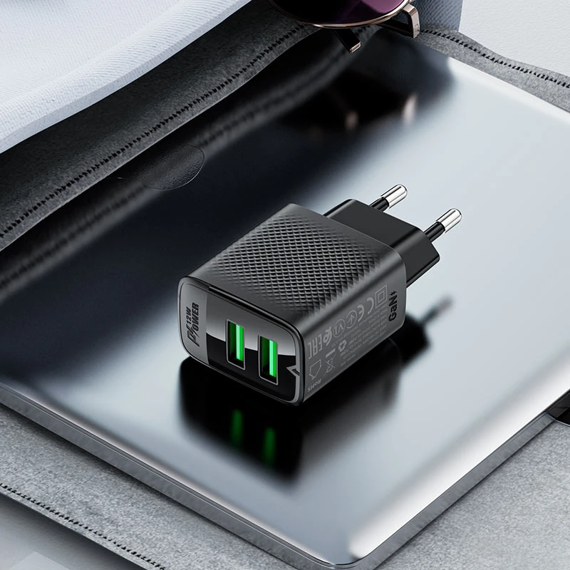 A86 12W (USB-A+USB-A) dual port charger (EU) - Thumbnail 7