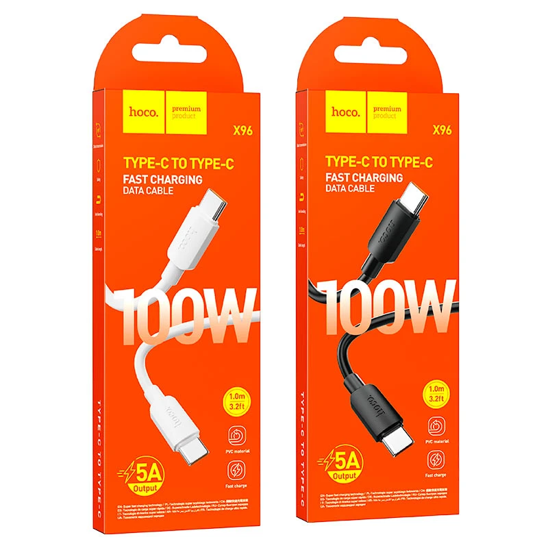 X96 Hyper 100W charging data cable Type-C